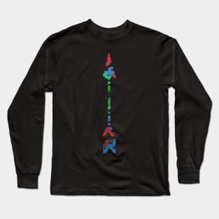 Arrow Color Long Sleeve T-Shirt